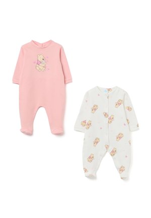 2 PACK - Pijama de bebé - white pink