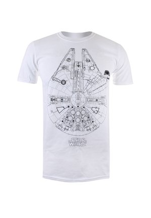 Star Wars MILLENIUM LINES - T-Shirt print - white