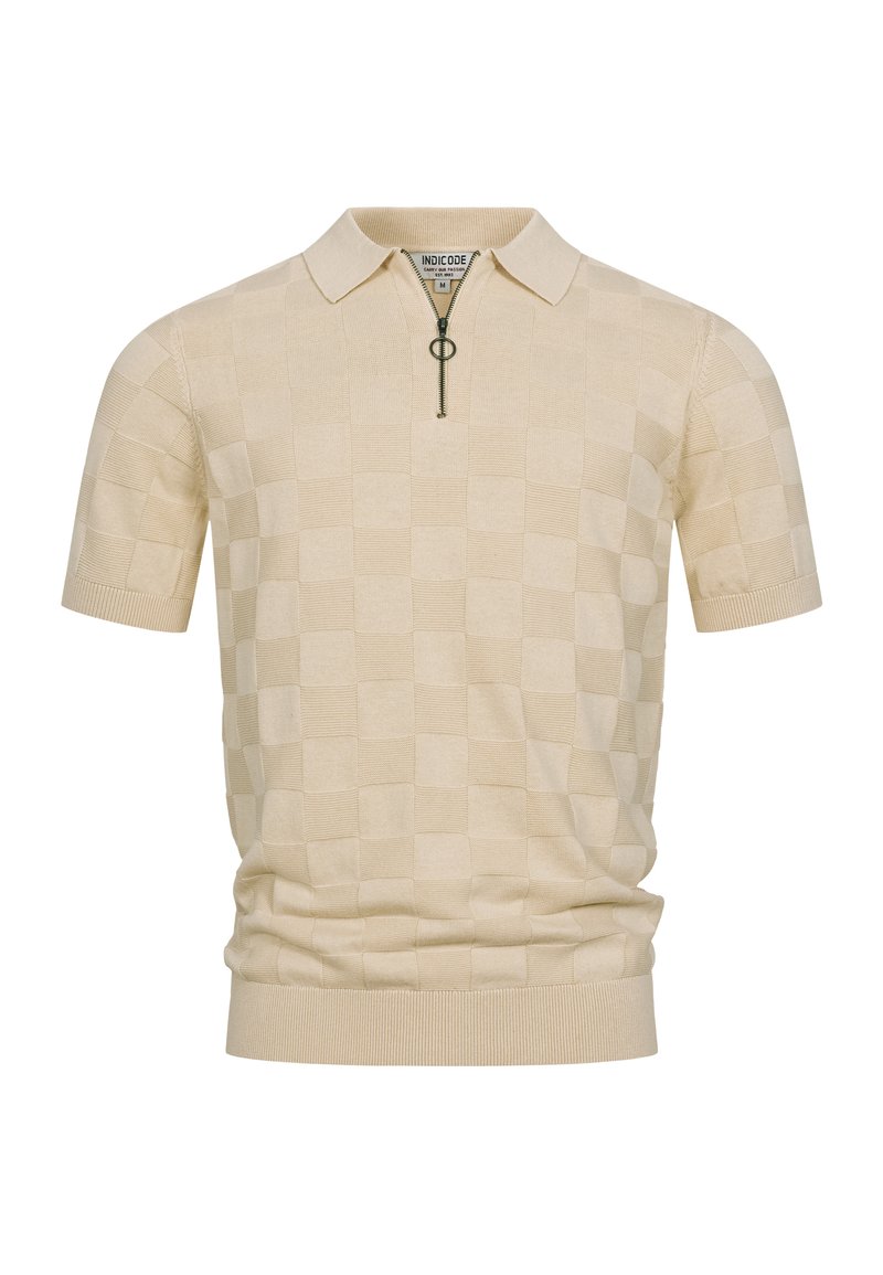 INDICODE JEANS INFRAS - Polo - fog/crema - Zalando.es