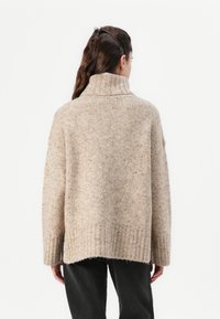 Vero Moda VMINGRID ROLL NECK BOO - Maglione - beige