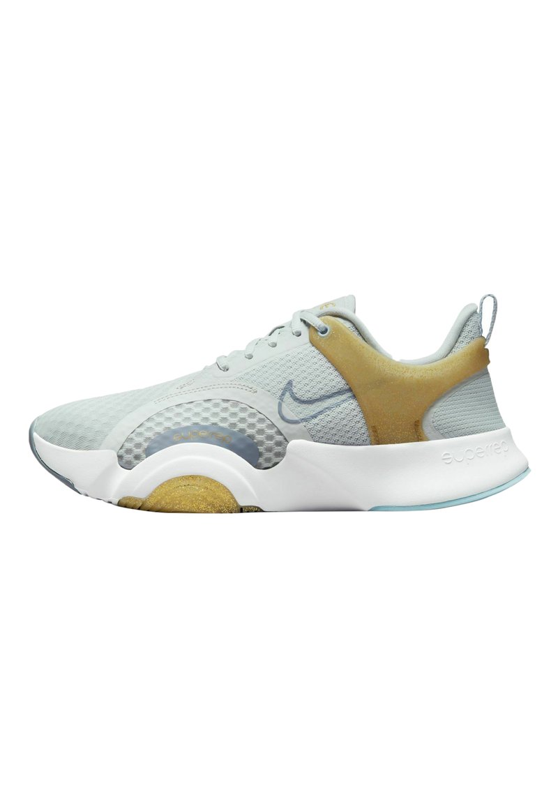 Damen Laufschuhe | Nike Performance Trainingsschuh pure platinum metallic gold coin white ashen slate/silberfarben - LY11022 Damen Laufschuhe | Nike Performance Trainingsschuh pure platinum metallic gold coin white ashen slate/silberfarben - LY11022