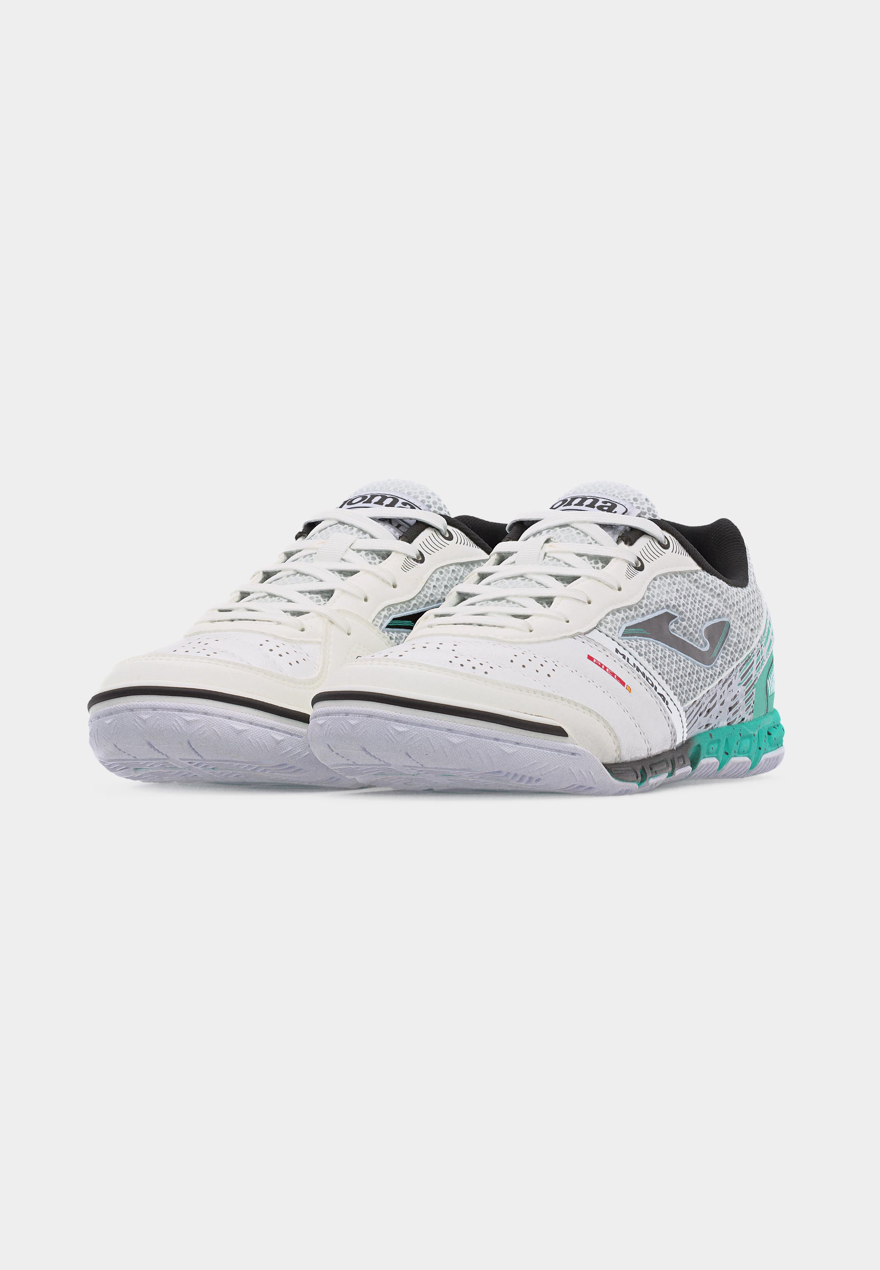 Joma MUNDIAL INDOOR - Botines de fútbol sala - white/blanco