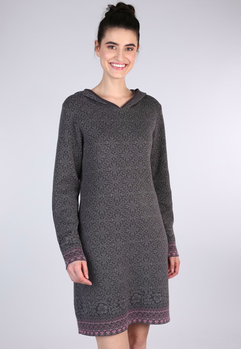 Sorgenfri Sylt ASTORIA NORDIC - Strickkleid - ebony