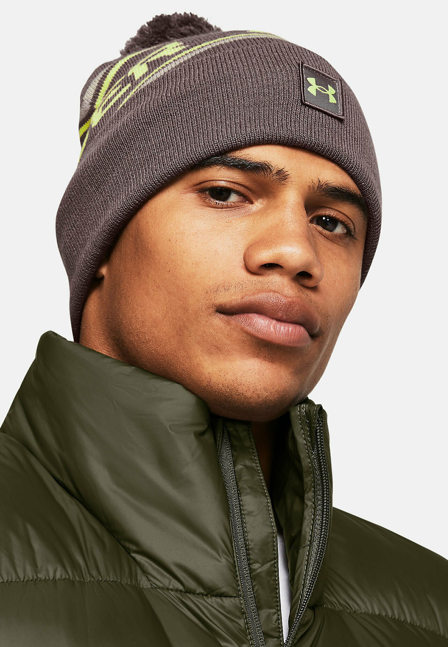 under armour beanie grey