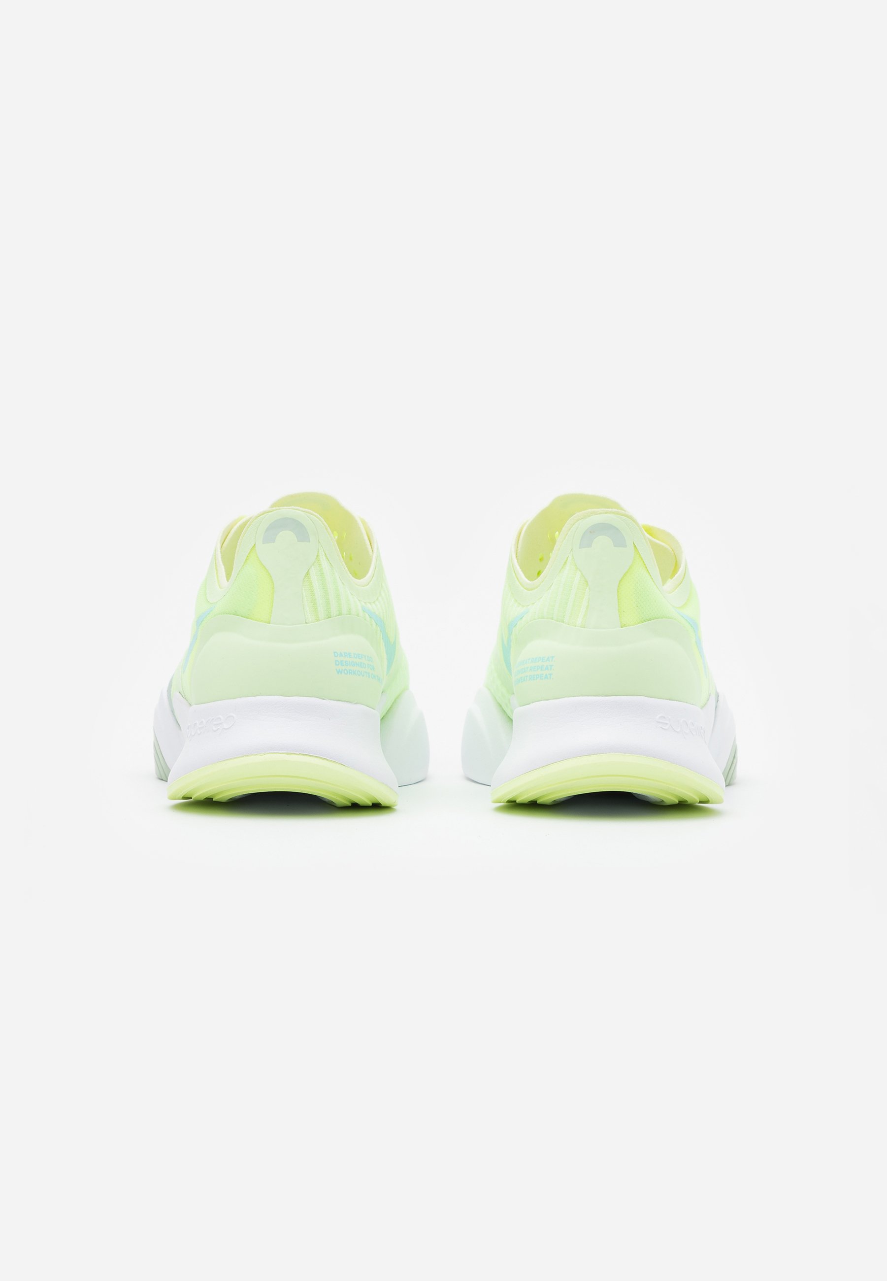 Nike Performance SUPERREP GO - Sportiniai batai - barely volt/glacier  ice/pistachio frost/neoninė geltona - Zalando.lt