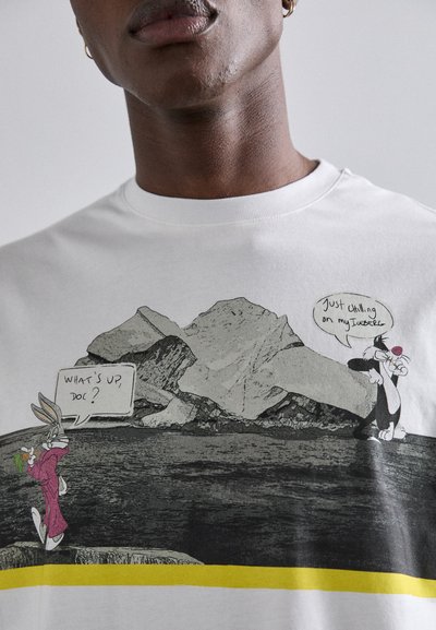 Iceberg Print T-shirt - bianco ottico