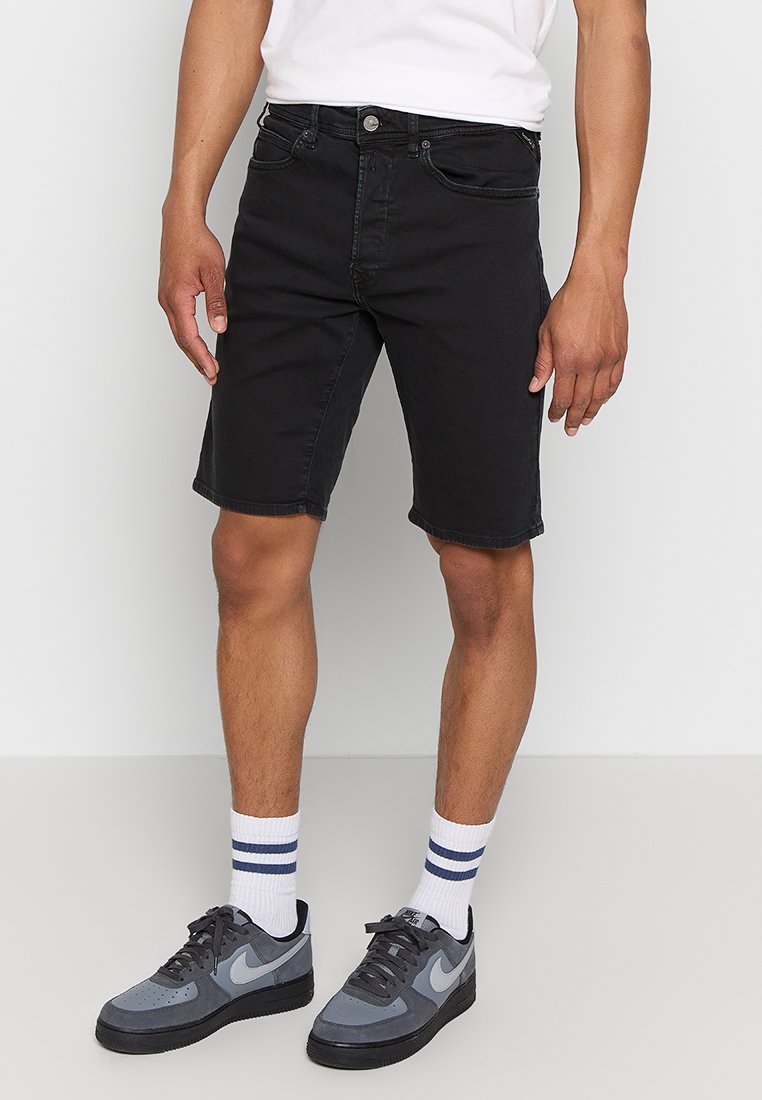 Replay Jeansshort zwart