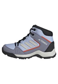 adidas Terrex TERREX HYPERHIKER MID HIKING - Hikingskor - blue dawn/grey one/solar gold