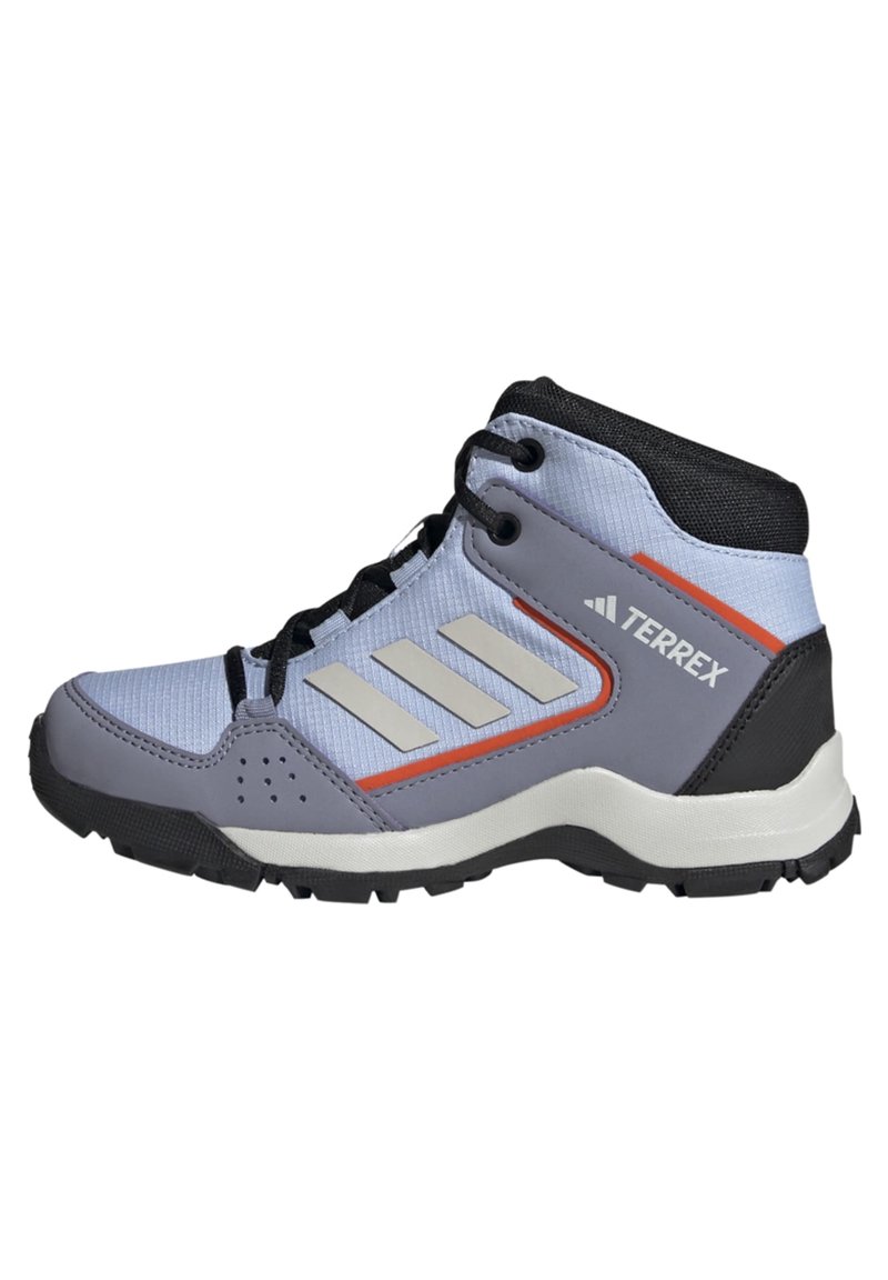 adidas Terrex TERREX HYPERHIKER MID HIKING - Hikingskor - blue dawn/grey one/solar gold