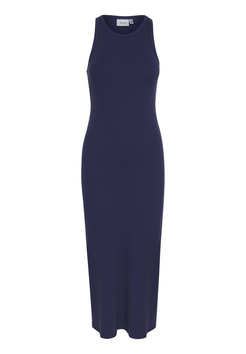 Gestuz Gebreide jurk donkerblauw