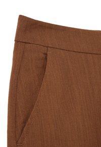 PIOMBO WIDE LEG - Pantaloni - tobacco brown