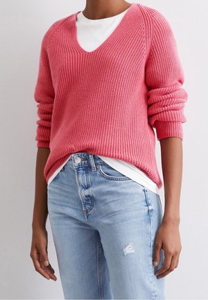 Pullover - light red