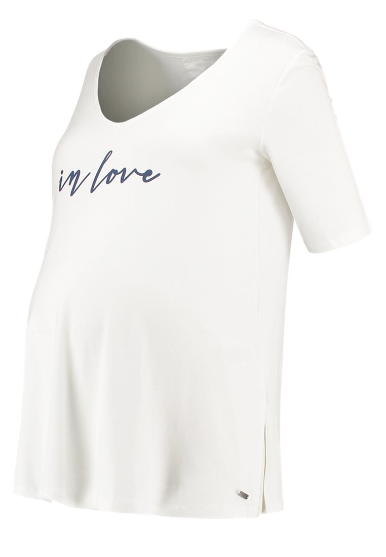bellybutton T-shirt print crème