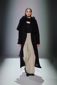 WE Fashion Klassisk kappa / rock - black
