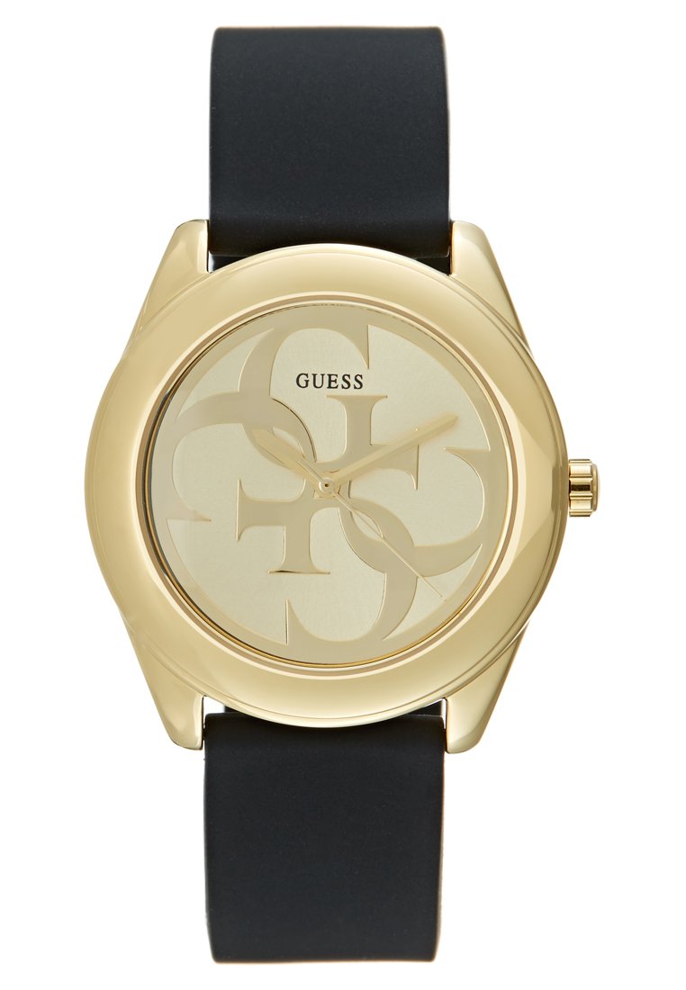 Guess TWIST Uhr black/goldfarben
