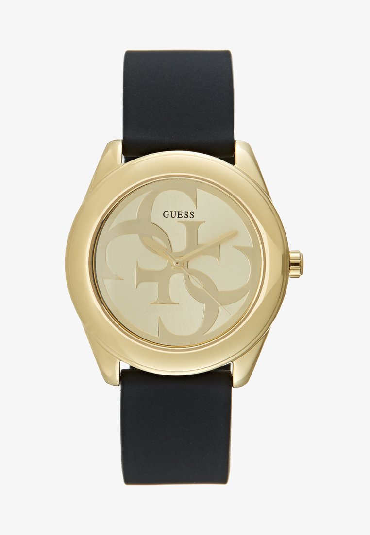 Guess TWIST Uhr black/goldfarben