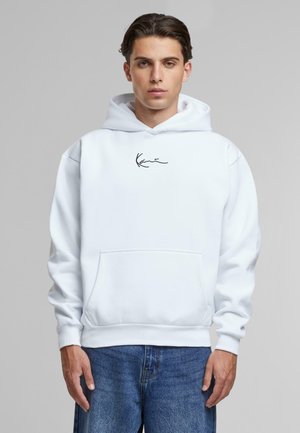Karl Kani SIGNATURE ESSENTIAL - Sportinis megztinis - white