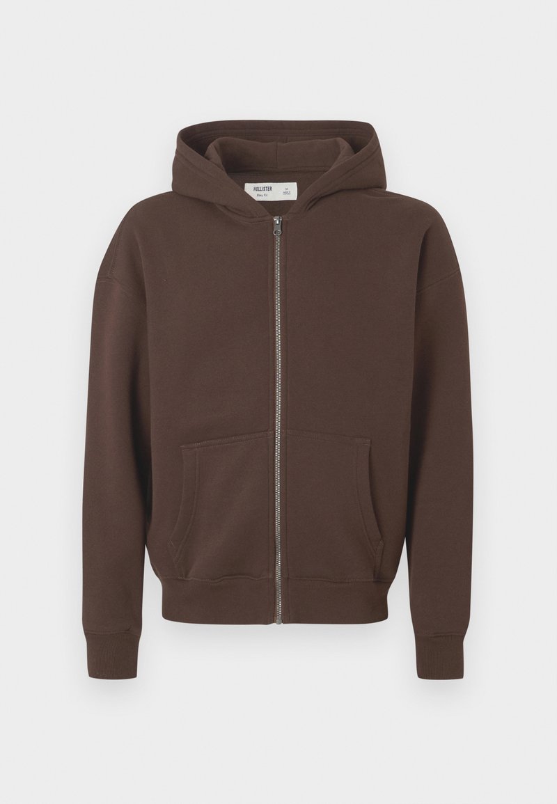 Hollister Co. Sweater met rits bruin Hollister Co. Sweater met rits bruin