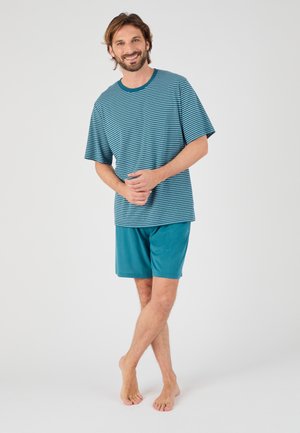CLIMATYL - Pantaloni del pigiama - bleu rayé