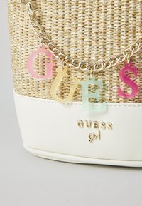 Guess MINI BUCKET - Cross body bag - cream white