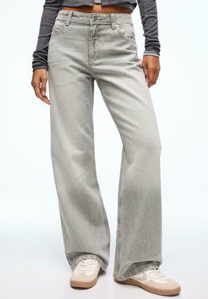 Džínsy baggy - grey