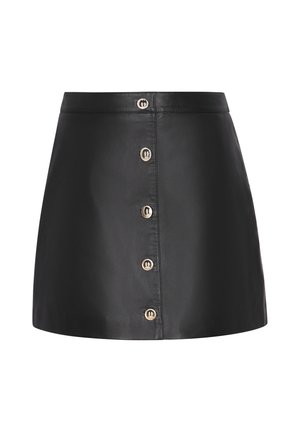 faina A-lijn rok - black