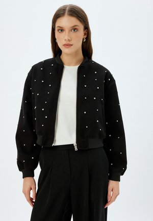 Koton CROP - Bomberjacka - black