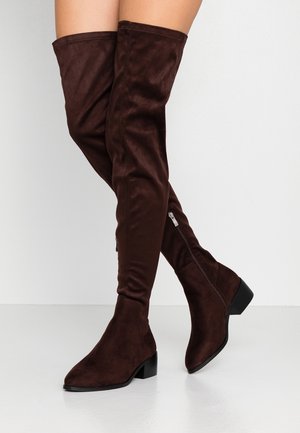 Overknee laarzen - brown