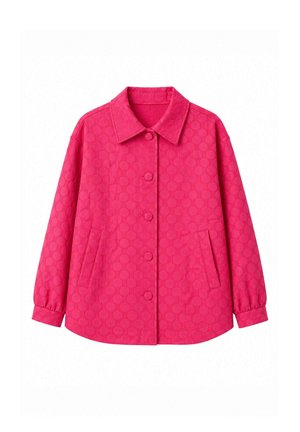 Touché Privé, THIN JACQUARD BOMBER JACKET - Veste légère - pink