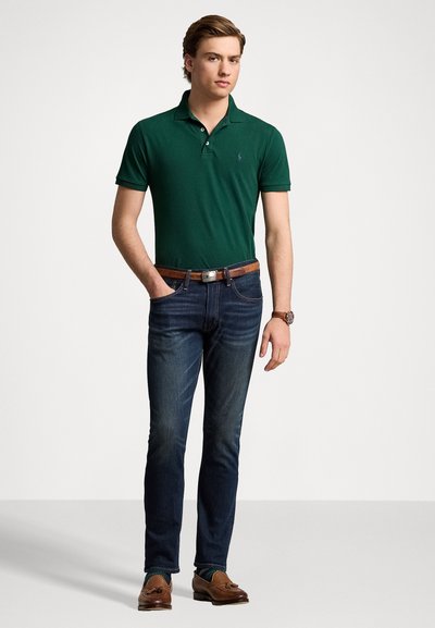 Polo Ralph Lauren CUSTOM SLIM FIT STRETCH MESH POLO SHIRT - Polosärk - vintage pine