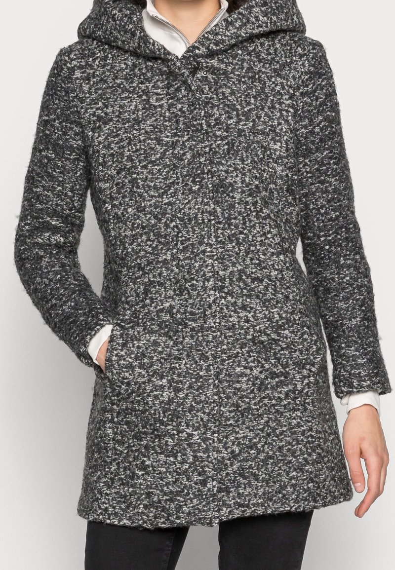 ONLY Mantel - mottled dark grey