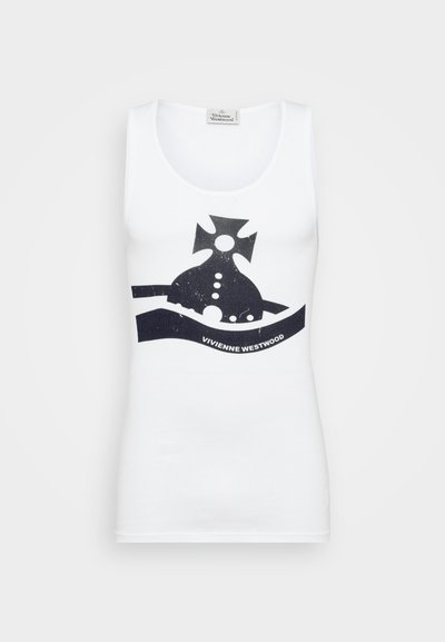 Vivienne Westwood SUNKEN ORB PRINTED - Spodné tričko - off white