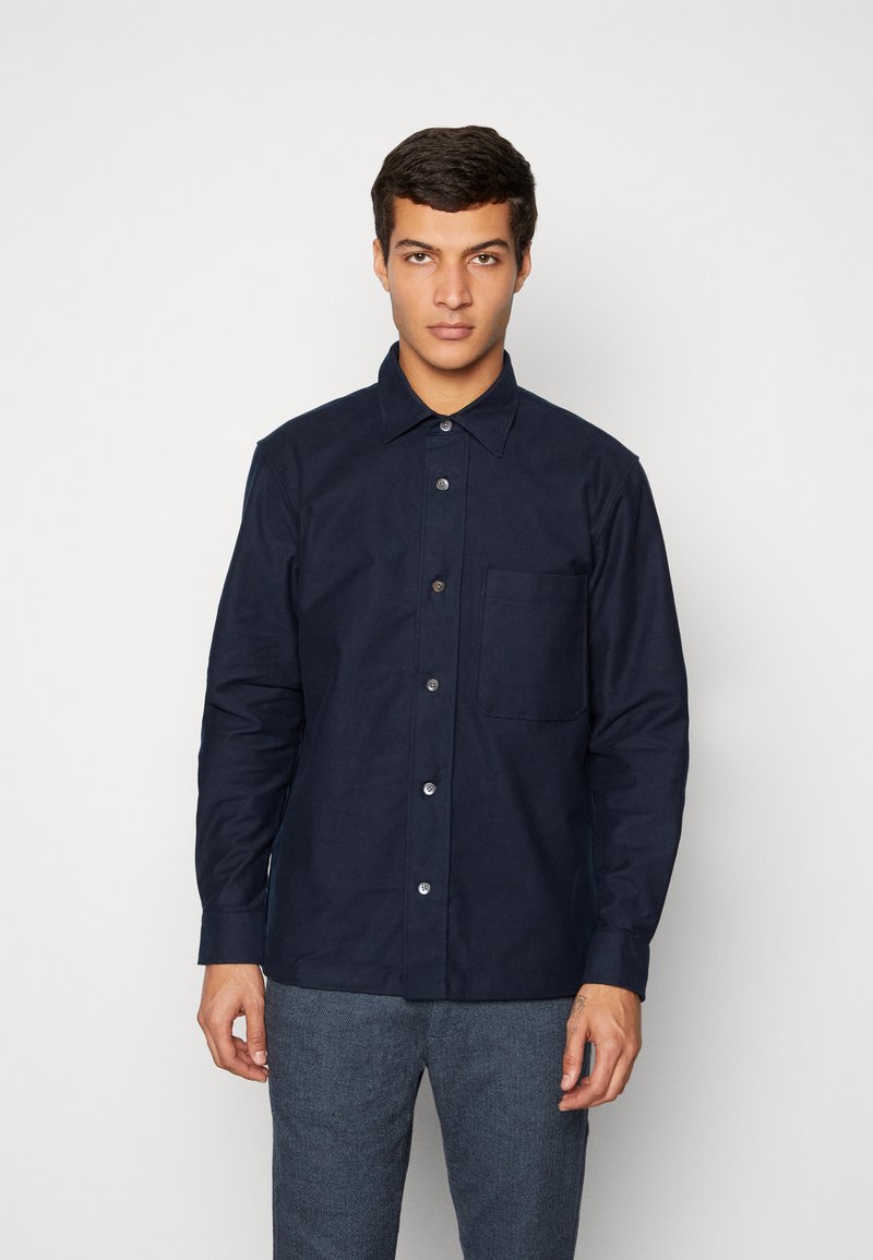 Mads Nørgaard MOLESKIN MALTE OVERSHIRT Summer jacket sky captain