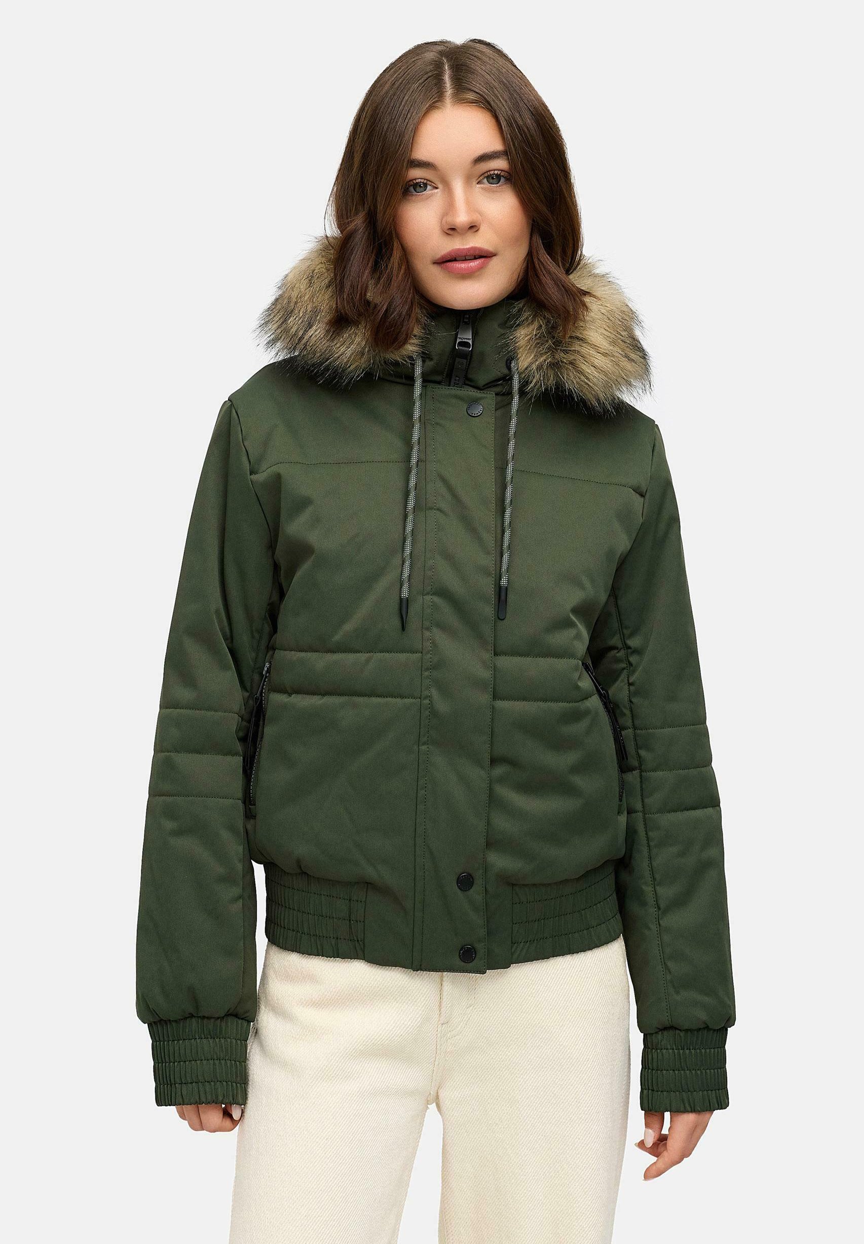 Ragwear DELUXIA Winter jacket dark olive/olive