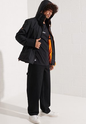 POP ARCTIC - Ulkoilutakki - black fluro orange