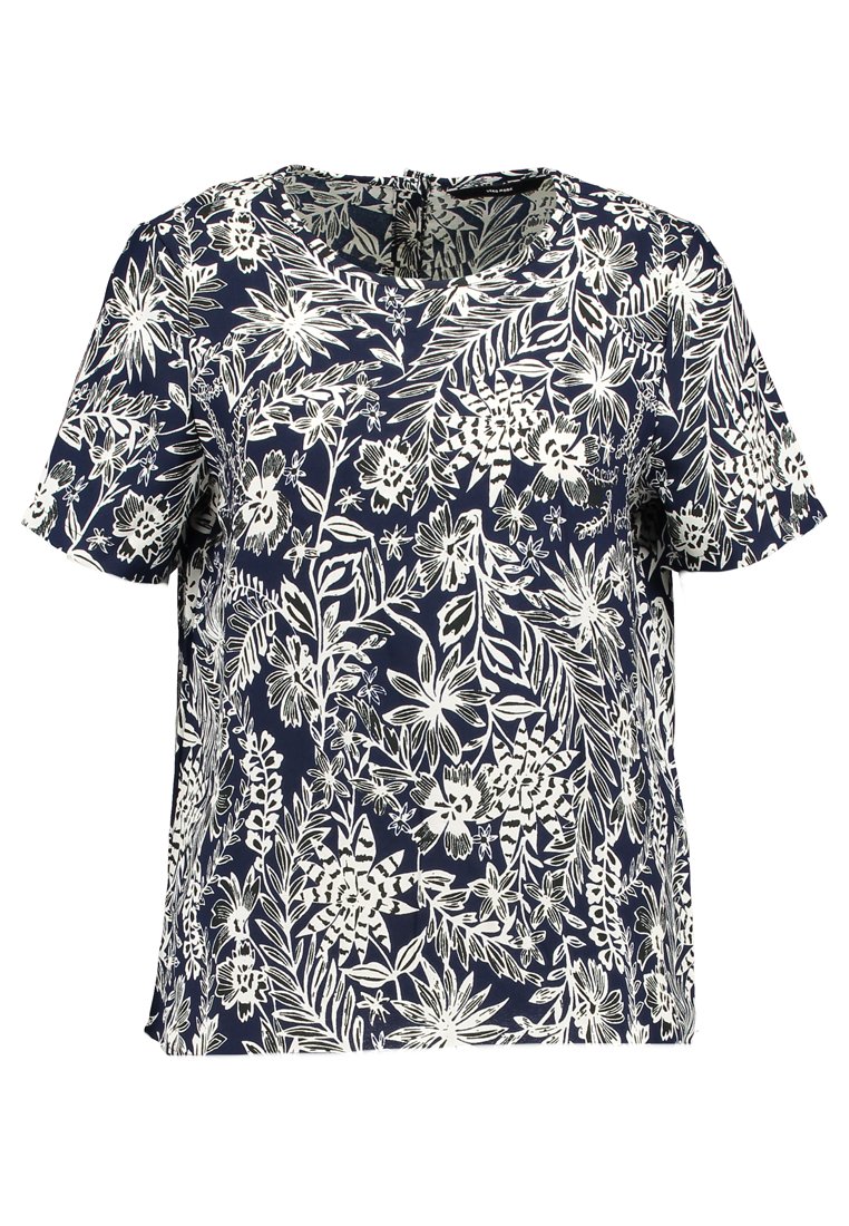 Vero Moda T-shirt print donkerblauw