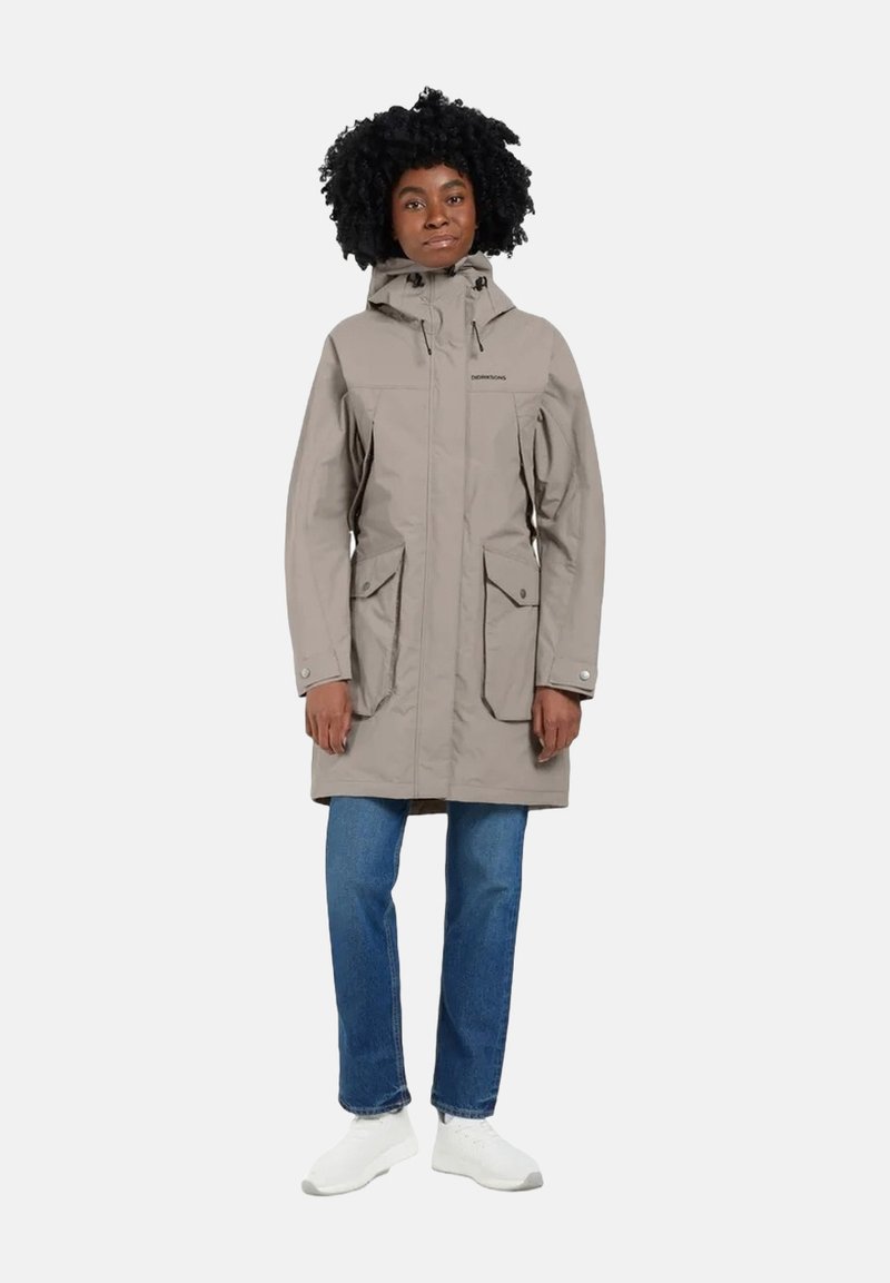 Didriksons THELMA Parka ash brown/brown Zalando