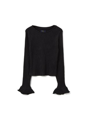 REGULAR FIT  - Langarmshirt - gunmetal