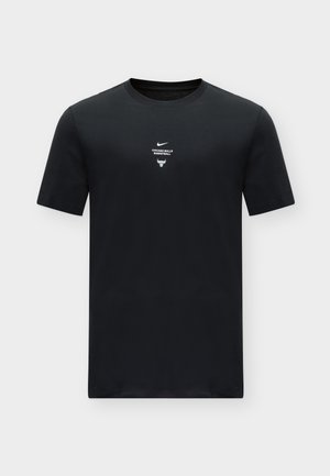 Nike Performance, CHICAGO BULLS PRACTICE - Обикновена тениска - black
