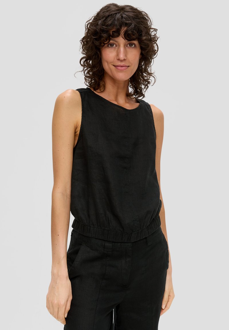 s.Oliver Blouse - schwarz