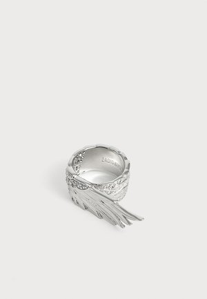 Zadig & Voltaire, ROCK FEATHER SPREAD - Пръстен - silver-coloured
