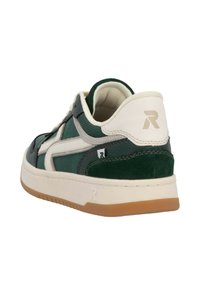 Rieker Sport Baskets basses - waldgrün weiß