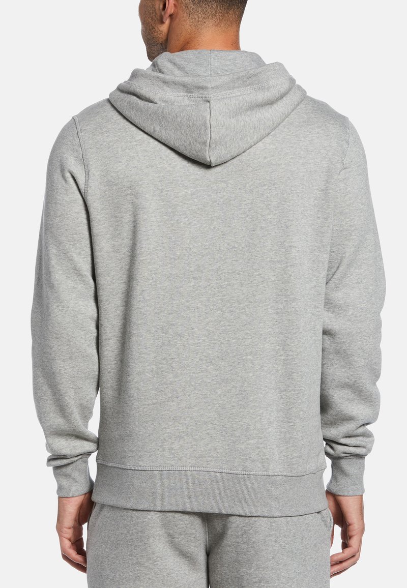 Original Penguin Sweats à Capuche Penguin Checked Sherpa Borg Homme Bleu Foncé