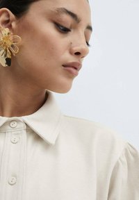 Mango HOBO - Robe chemise - off-white