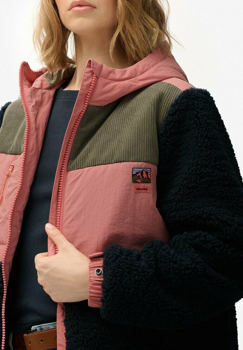 Veste Polaire à Capuche Torrid 0X Ailes Tie-dye Orchidée Rose Bleu - Neuve