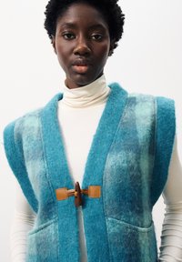 FRNCH PAULINA - Veste sans manches - bleu petrol