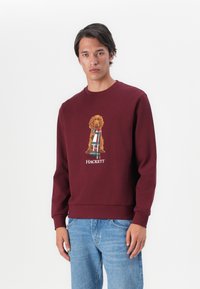 Hackett London HERITAGE HARRY CREW - Jersey de punto - burgundy red