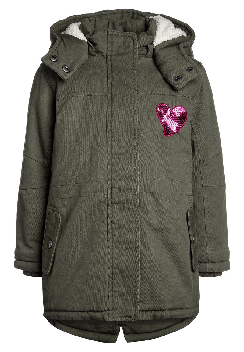 Blue Seven KAPUZE - Zimní kabát - khaki