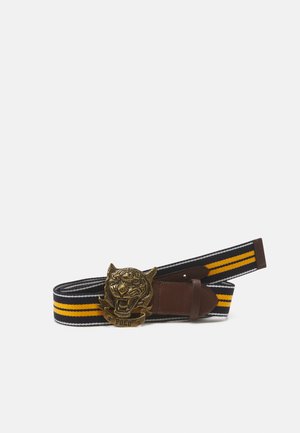 TIGER WEB BELT MEDIUM UNISEX - Cintura - french navy/white/yellow