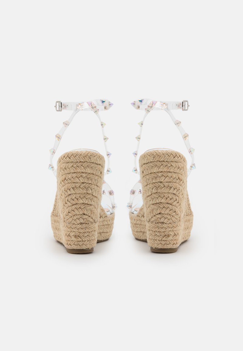 Damen Pumps | RAID RENNA Plateausandalette clear/white/transparent - JO19441 Damen Pumps | RAID RENNA Plateausandalette clear/white/transparent - JO19441
